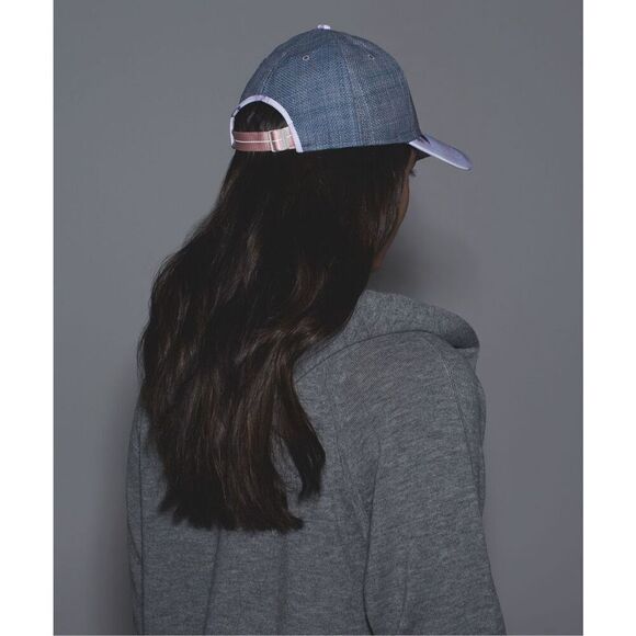 Lululemon Baller Hat Straw Sunset Stripe Blush Quartz Multi Blush Quartz - Picture 3 of 11